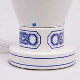 Set of 2 porcelain table lamps by Le Dauphin, 1970s