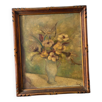 Signed bouquet of flowers