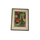 Swedish Oil Pastel on Panel “Ritad 66” by Ann Wazzgren Vintage& Framed 42×31cm