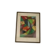 Swedish Oil Pastel on Panel “Ritad 66” by Ann Wazzgren Vintage& Framed 42×31cm
