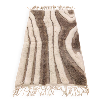 Tapis Marocain Mrirt Tissé à la Main - Laine de Haute Qualité