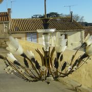 Chandelier Maison Lunel, France, 1950s
