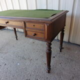 Desk with old drawers in oak XIX th