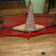 Panier de table vintage en scoubidous