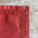Set of 4 vintage aperitif napkins - 28x28 cm - Linen blend