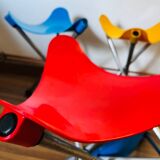 Set of 4 LALLEMAND stools