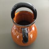 Glazed amber jug