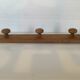 Porte manteau mural en bois