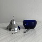 Pear-shaped sugar bowl