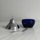 Pear-shaped sugar bowl