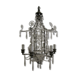 Pagoda shaped glass pendants chandelier