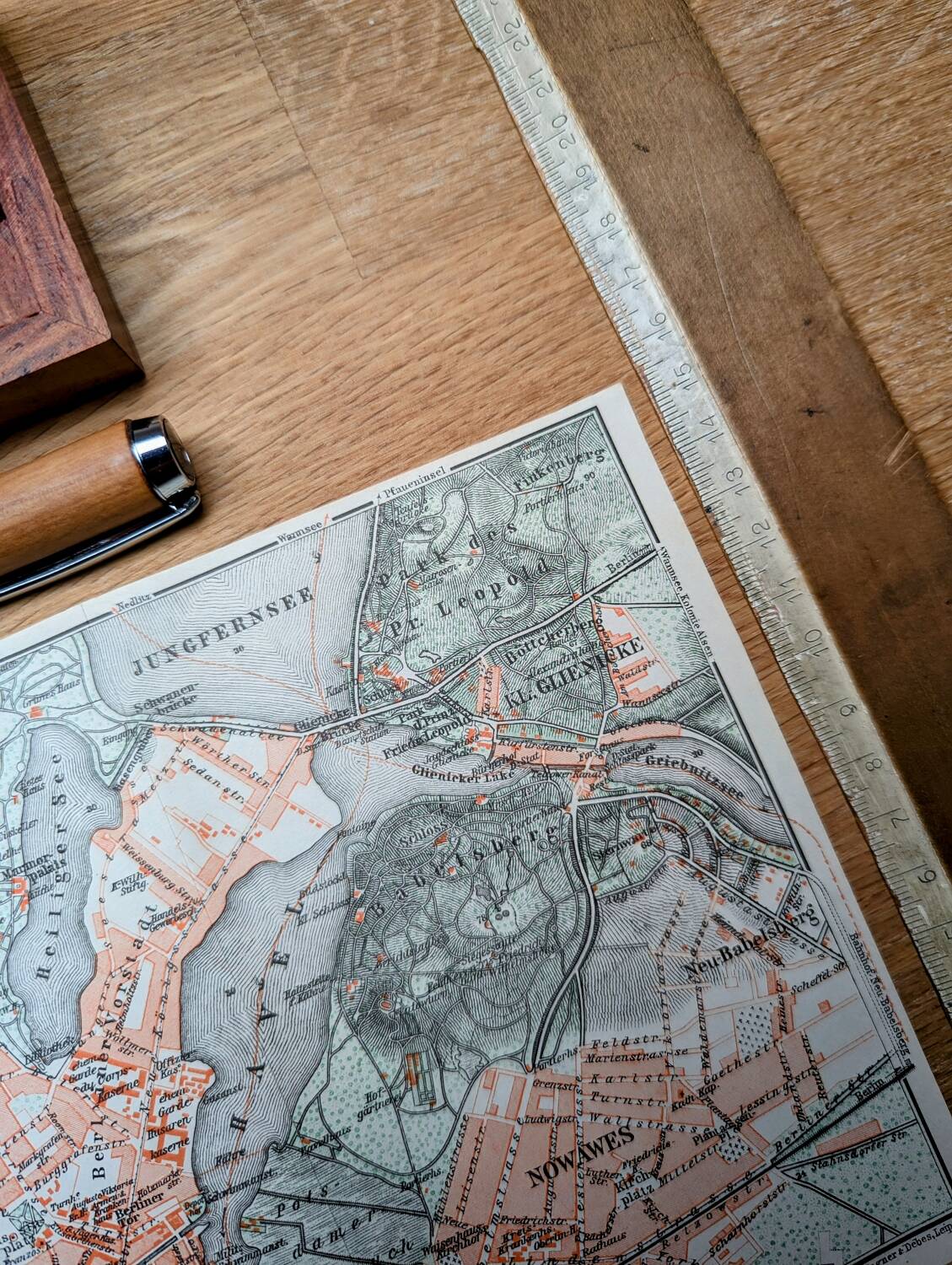 Printed in 1914, Potsdam, Brandenburg, Germany.