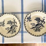 Flat plates Gien thistles