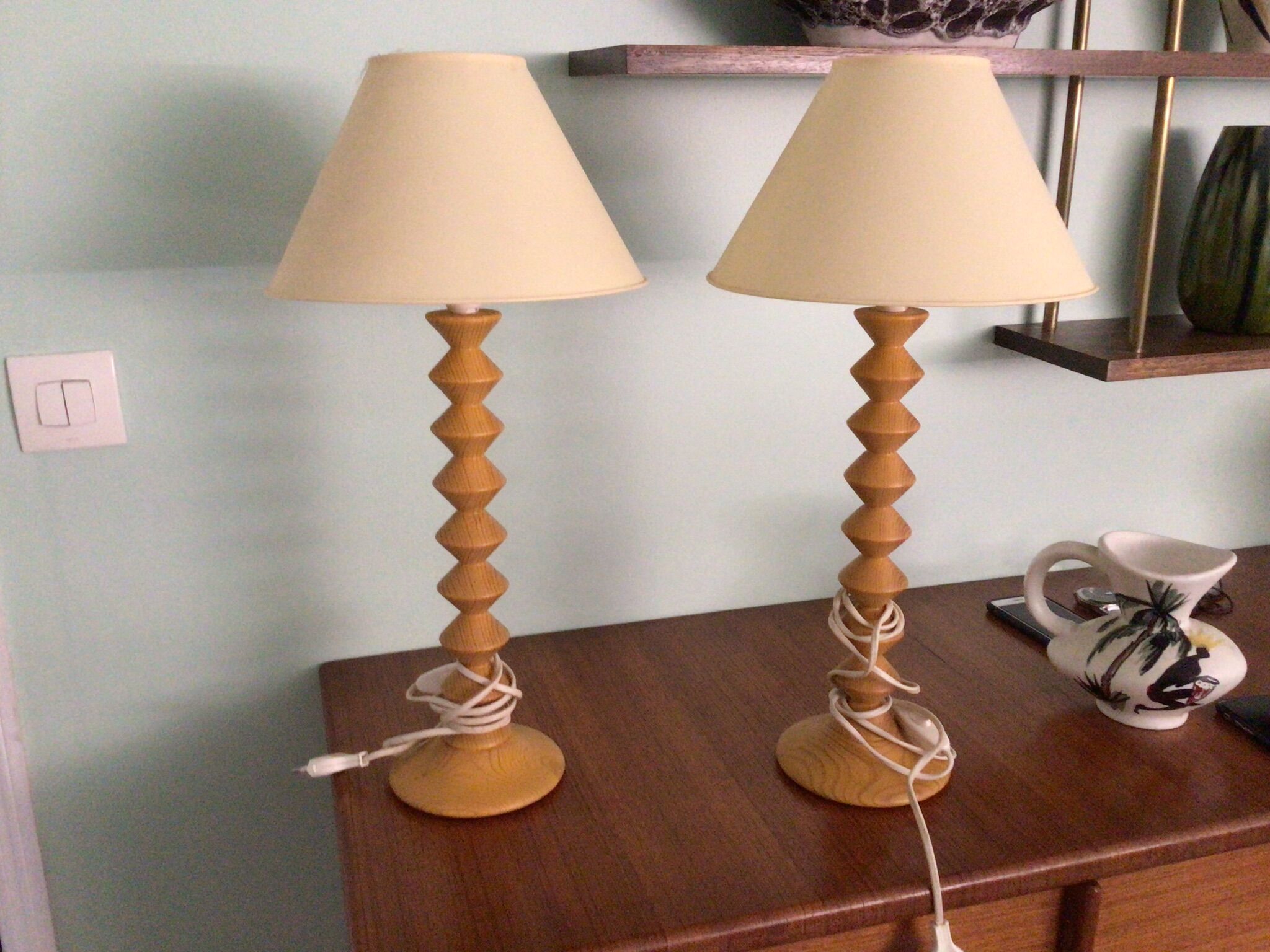 Pair of lamps