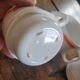 4 stackable Rivanel opaline cups Pop 70's