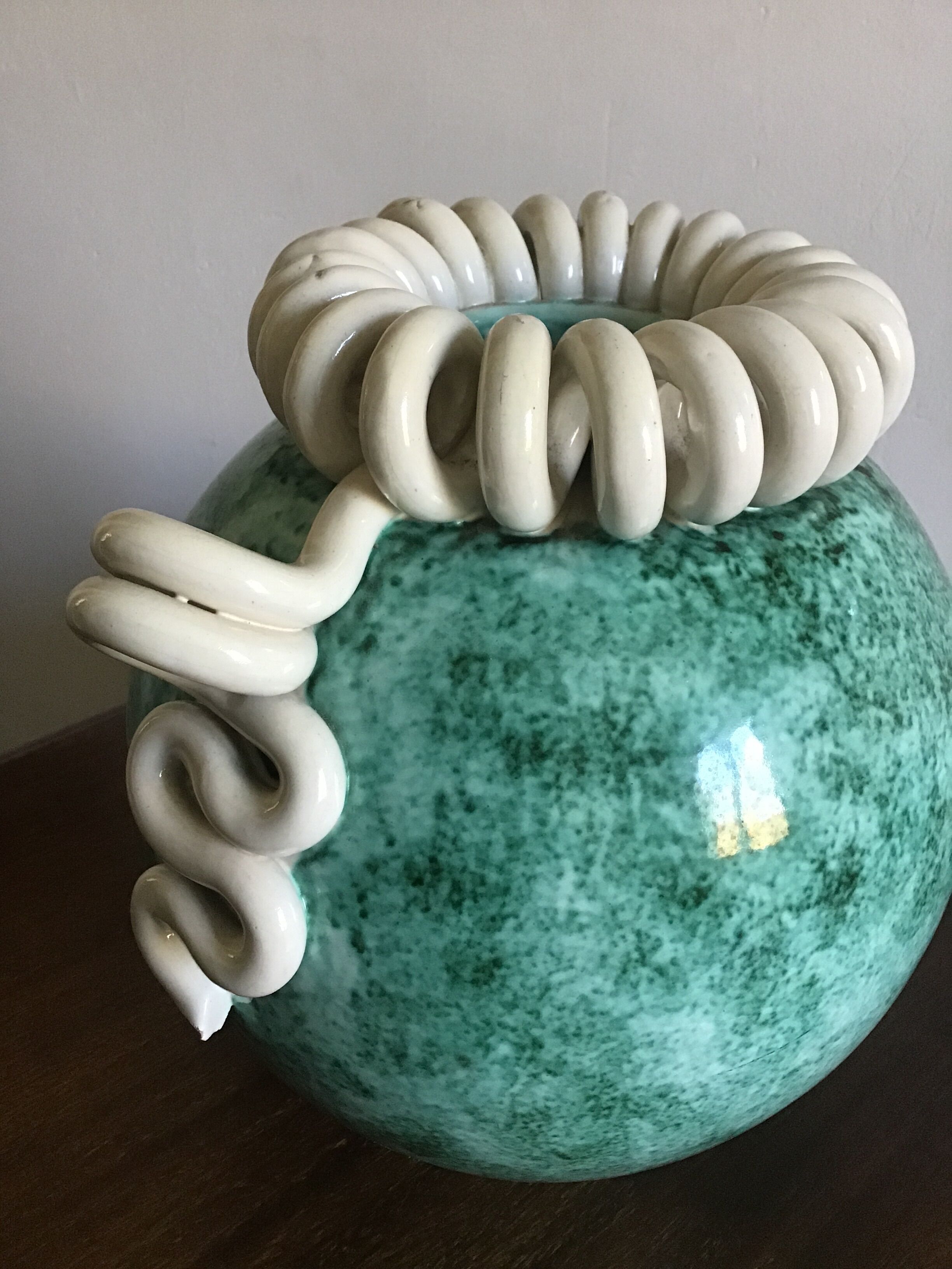 Ceramic vase Saint Radegunde