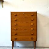 Chest of drawers, Denmark, vintage, mid-c modern