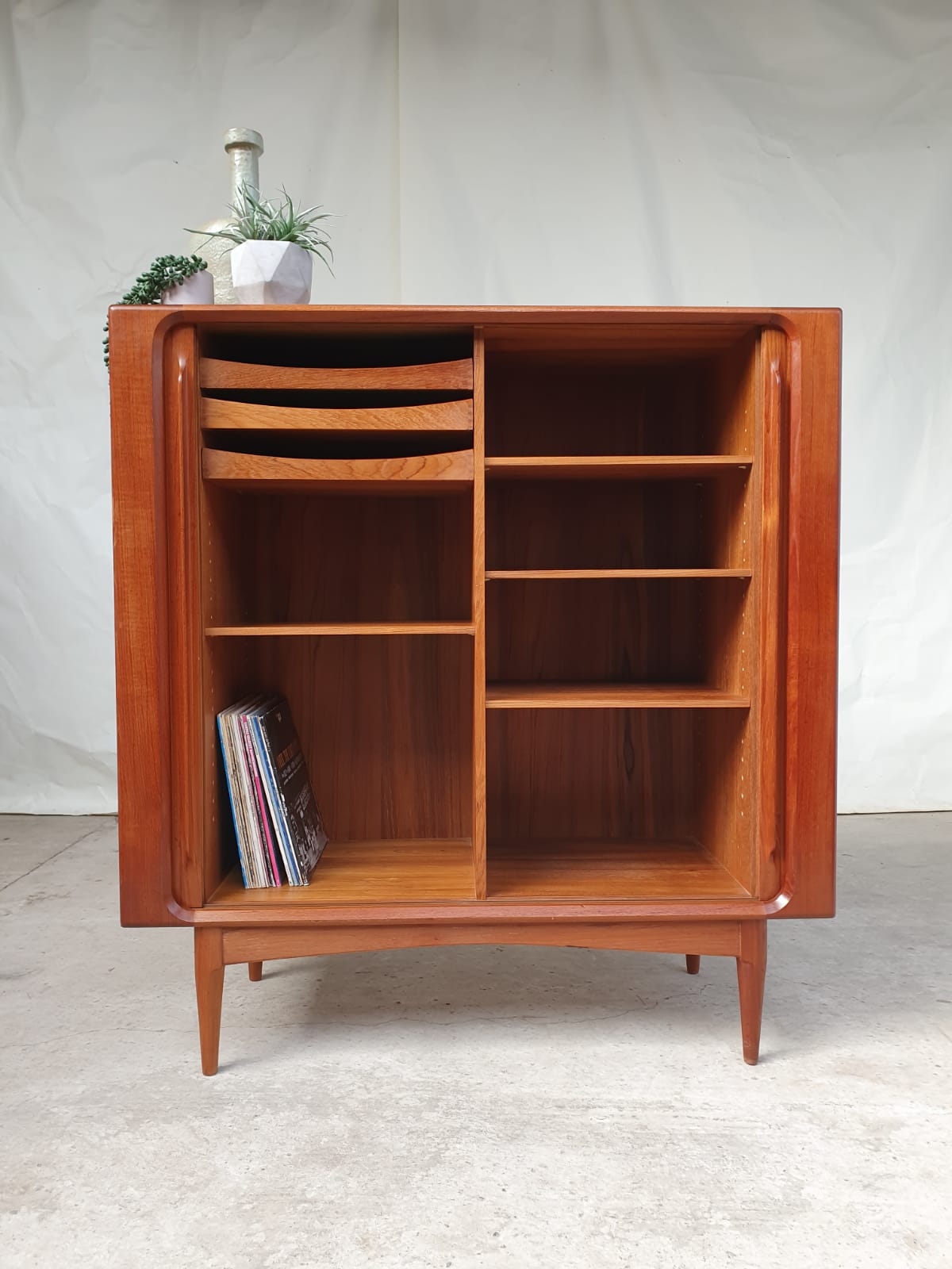 Danish drinks media cabinet by Bernhard Pederson
