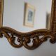 Miroir baroque doré vintage
