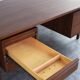 Mid-Century Large American Walnut Executive Desk