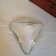 Val St Lambert Crystal Pocket Ashtray