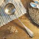 Ercuis antique silver plated metal ladle 1910