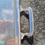 Silver-plated metal tray, US Navy