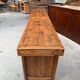 Buffet brutaliste en vieux sapin