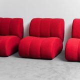 Divano modulare tessuto mod. giannone seven salotti anni ’70 vintage modernariato
