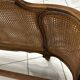 Double wicker basket in Louis XV style, 1950.