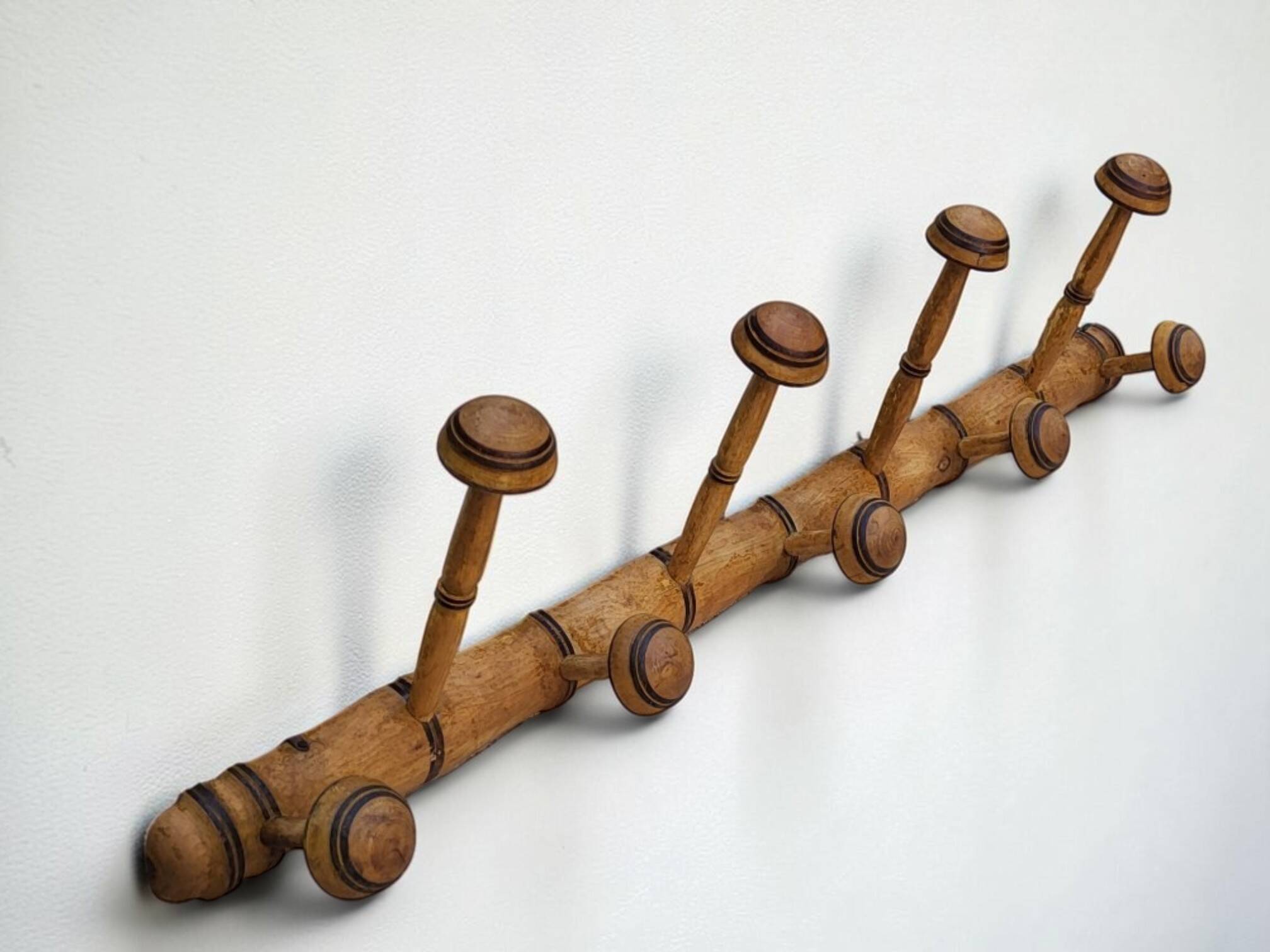 Porte manteaux mural Bambou 1900