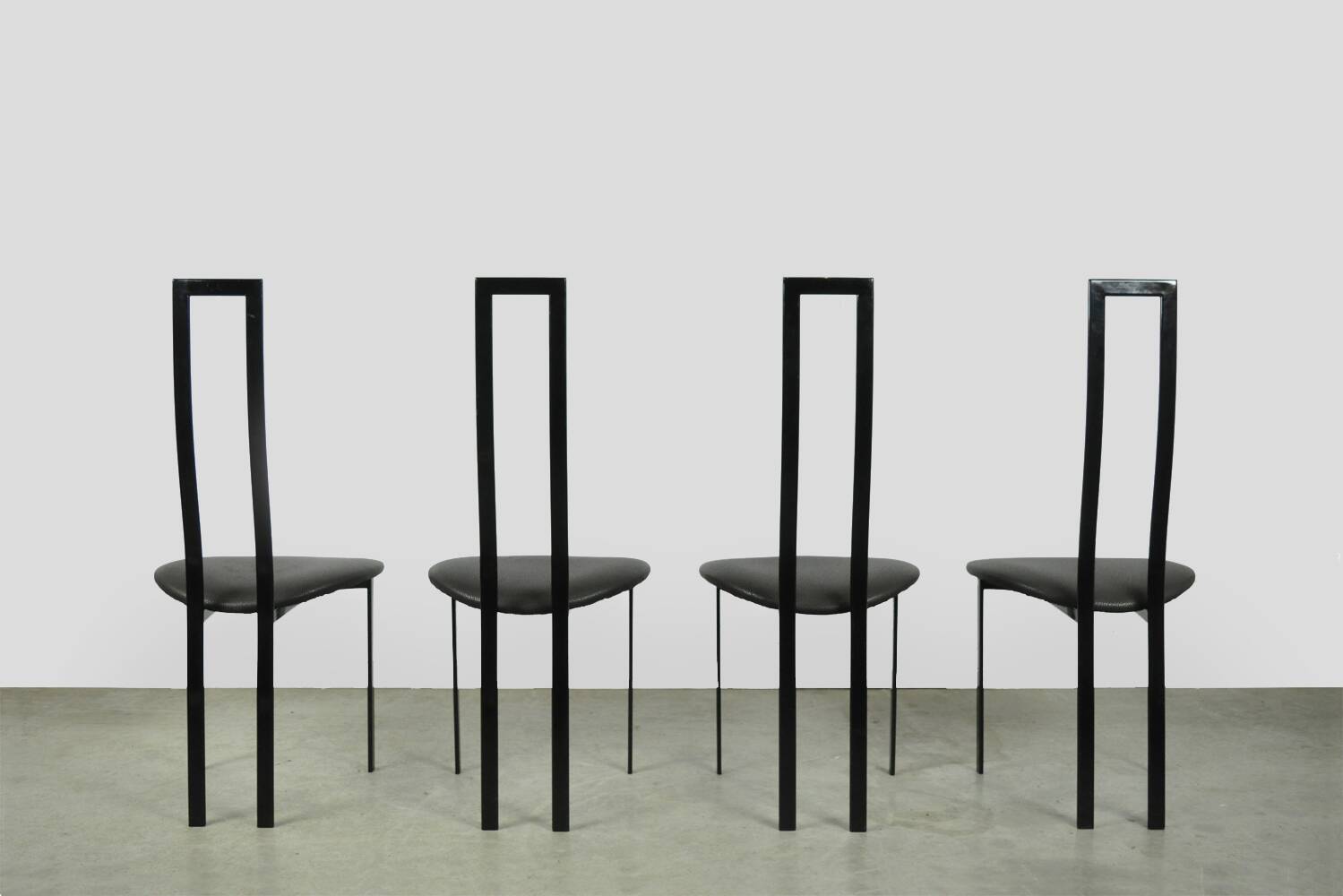 POSTMODERN Italian dining chairs, Cattelan, 1980s