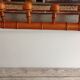 Bamboo-style coat hanger