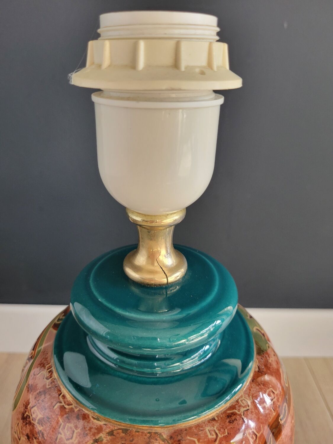 Pair of lamps - Robert de Schuytener
