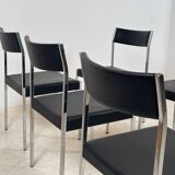 6 chairs by Ernst Lauclair 1966