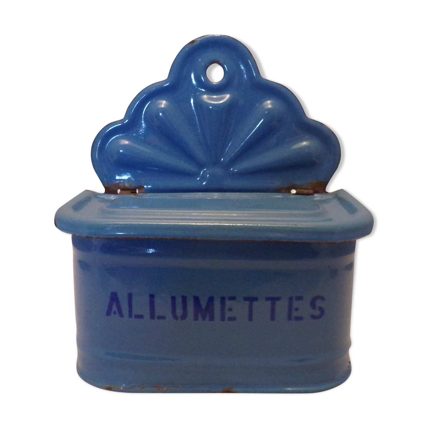 Boite alumettes emaillée