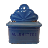 Boite alumettes emaillée