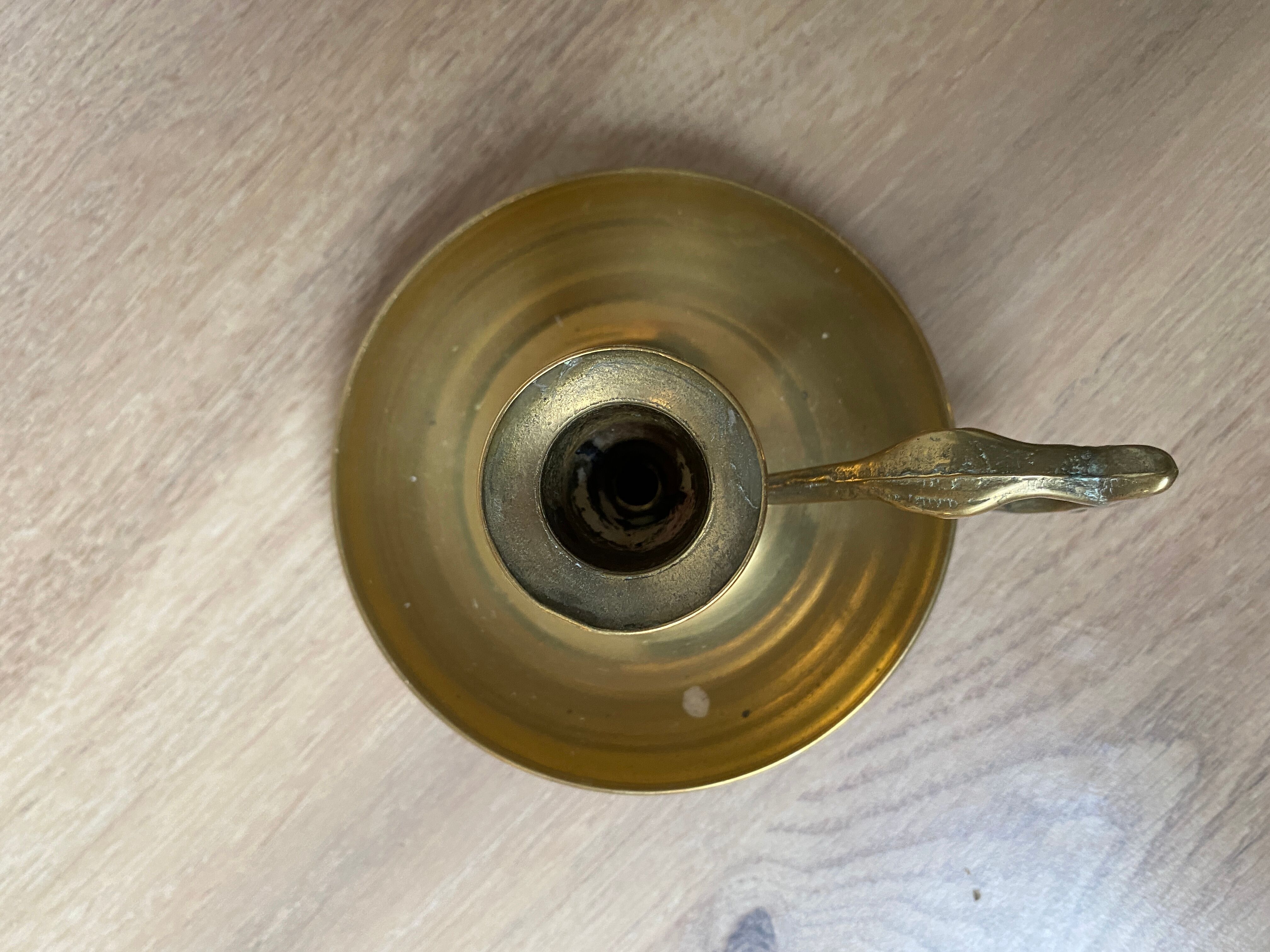 Brass candle holder