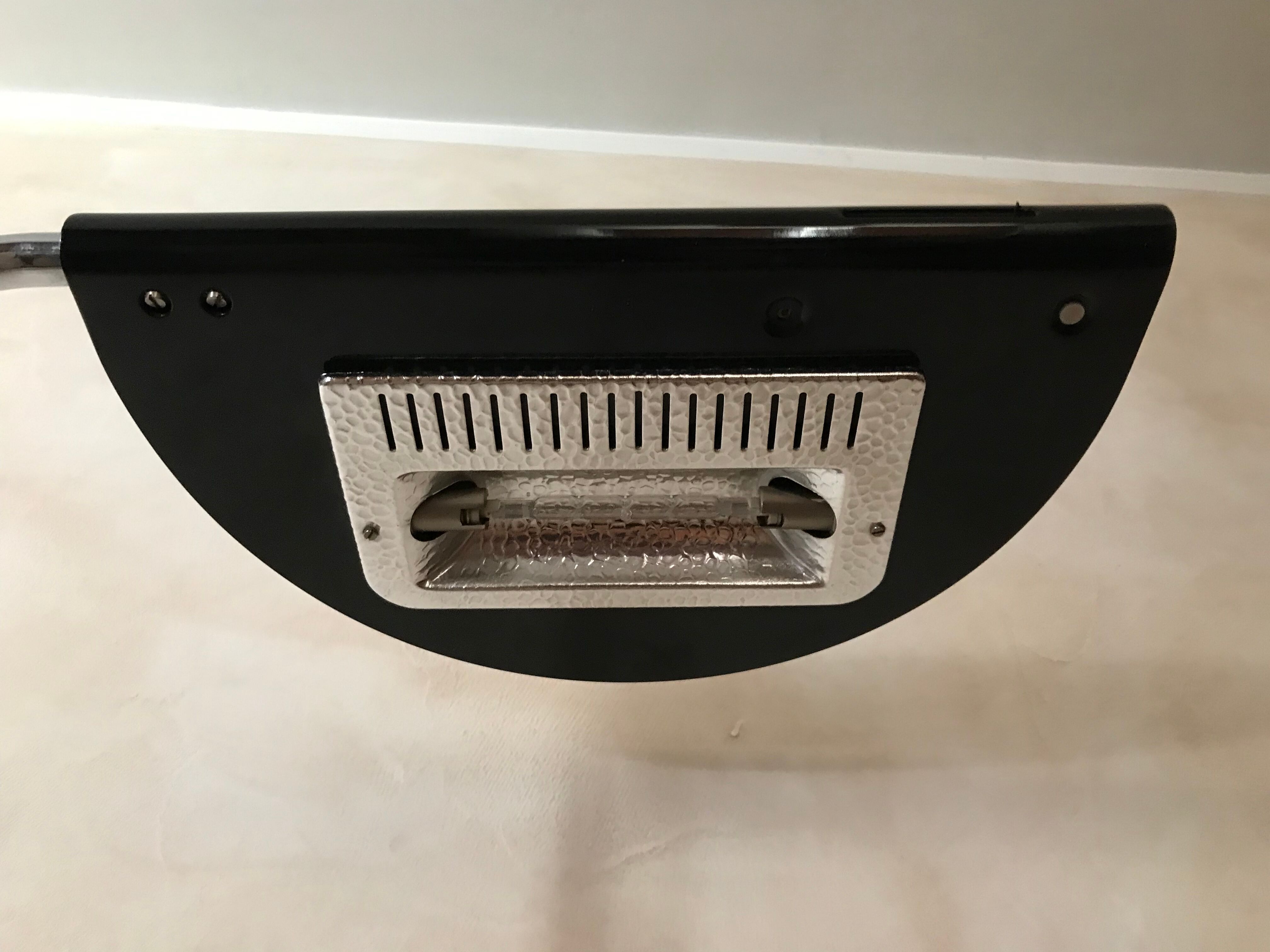 Mezzaluna floor lamp by Bruno Gecchelin