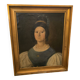 Oil portrait on canvas