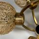 1960s 1970s 6-Light Sputnik Chandelier by Kaiser Leuchten Germany