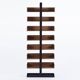 Severin Library 1 American walnut and matte black steel