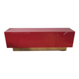 Buffet "elegance" Roche-Bobois TV unit home cinema with its 48" TV.