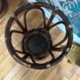 Vintage Rattan Stool