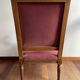 Fauteuil velours rose