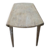 Table ronde rabattable