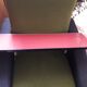Vintage red formica shelf