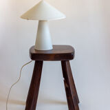 Mushroom table lamp, SCE France, 1980s