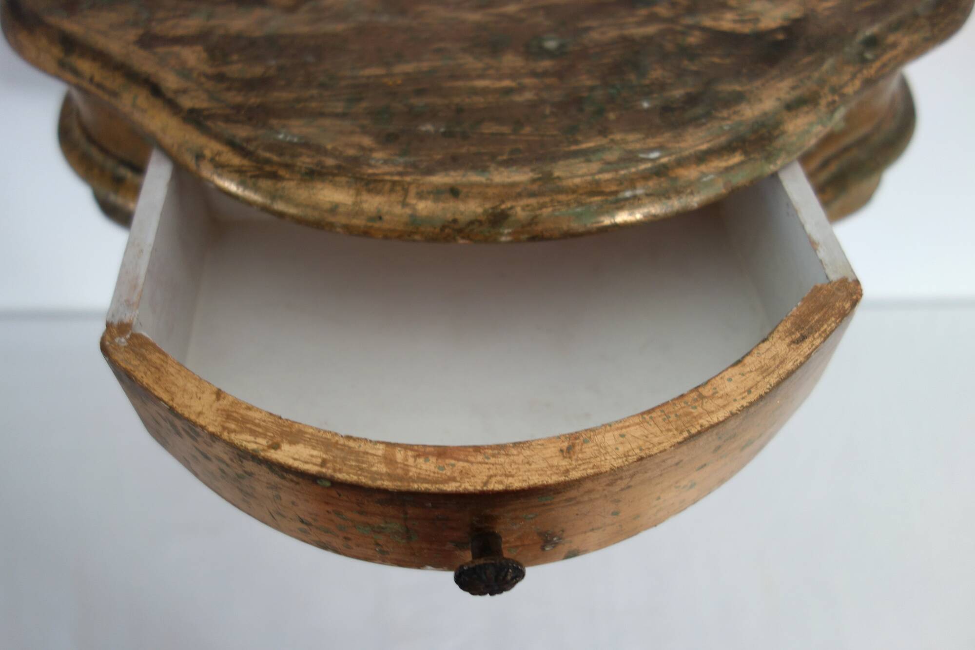 Console murale en bois vintage