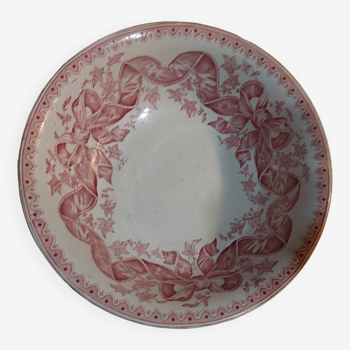 Rare Sarreguemines rosette basin